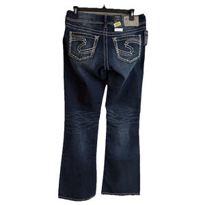 Silver Suki 28X30 NWT Midrise Curvy Fit Relaxed Boot Cut Double Stitch Jeans